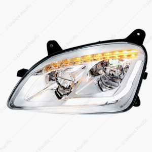 LED Headlight With Sequential LED Turn Signal For Peterbilt 579 (2012-2021) & 587 (2010-2016)